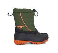 KangaROOS Stivali da neve unisex K-Ben, Olive Flame., 34 EU