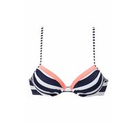 KangaROOS Top per bikini navy / albicocca / bianco Donna KangaROOS 65xA