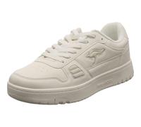 KangaROOS Unisex K-Draft Con Sneaker, bianco/beige freddo, 37 EU, White Cool Beige, 37 EU
