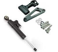 KANGBOZ Compatibile con CB600F per Hornet 2007-2016 2008 Supporto per Ammortizzatore di Sterzo per Motocicletta Stabilizzatore Staffa Lineare Accessori Universali Ammortizzatore sterzo(Black)