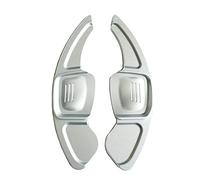 KANGBOZ Compatibile con per Golf 7 per MK7 Paddle Cambio Auto Paddle Cambio Estese per Auto Parti Interne Auto Ricambi Auto Paletta Cambio Volante(Silver)