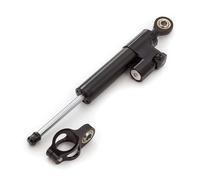 KANGBOZ Compatibile con Yamaha per FZ1 2006-2015 2007 2008 2009 Ammortizzatore di Sterzo per Motocicletta Stabilizzatore Staffa Lineare Accessori Universali Ammortizzatore sterzo(Black)