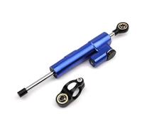 KANGBOZ Compatibile con Yamaha per MT09 per MT per FZ09 2013-2020 per Pcx160 per Suzuki Stabilizzatore di Sterzo per Moto Staffa Ammortizzatore Universale 256 Mm Ammortizzatore sterzo(Blue)