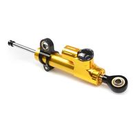 KANGBOZ Compatibile con Yamaha per Suzuki per Ducati per Ninja 250R per ZX6R per ZX9R per ZX10R per ZX12R per ZZR1400 per ZX14 Ammortizzatore di Sterzo per Moto Ammortizzatore sterzo(Yellow)