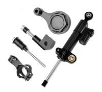 KANGBOZ Compatibile con Yamaha per YZFR6 2006-2017 per R1 2002 2003 2004-2017 per R6 Kit di Montaggio per Staffa di Stabilizzazione Sterzo per Moto Universale Ammortizzatore sterzo