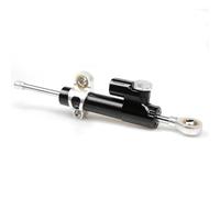 KANGBOZ Compatibile con Z800 per Z1000 per Yamaha per Tmax500 530 250 200 390 Ammortizzatore di Sterzo Stabilizzatore per Moto Accessori Universali Ammortizzatore sterzo(Black-Silver)