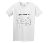 KANGEKAOYU Groove Armada Vertigo Roll Screen Printed Print Unisex T-Shirts Men Tee Cotton Tops White Shirt 3XL