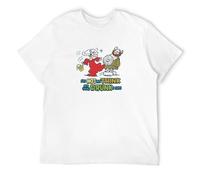 KANGEKAOYU Hagar The Horrible Im Not As Think Print Unisex T-Shirts Men Tee Cotton Tops White Shirt L