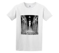 KANGEKAOYU Lacrimosa Satura Print Unisex T-Shirts Men Tee Cotton Tops White Shirt S