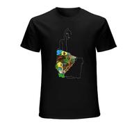 KANGEKAOYU Ladies of Canyon Joni Mitchell Jolk Print Unisex T-Shirts Men Tee Cotton Tops Black Shirt XL