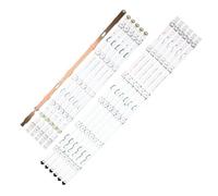 KANGH Striscia LED 3V 1130mm 11Lamp compatibile for SAMSUNG 55''TV V5DF-550DCA-R2 V5DF-550DCB-R2 BN96-34787A 34788A UN55J6500 UN55J6520 UE55J6300 UE5