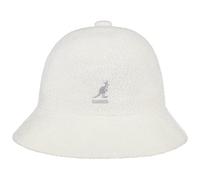 Kangol Bermuda Casual Cappello in Tessuto Unisex Cappelli da Spiaggia XL (60-61 cm) - Bianco