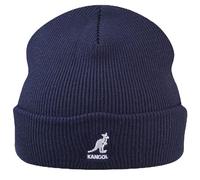 Kangol Berretto con Risvolto Beanie Lavorato a Maglia Taglia Unica - Blu