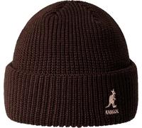 Kangol Berretto Cuffia in Misto Acrilico Anallergico Unisex Marrone Cocoa Powder