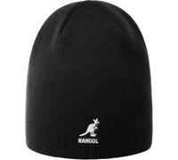 Kangol Berretto Cuffia Senza Risvolto in Acrilico Anallergico Unisex Nero