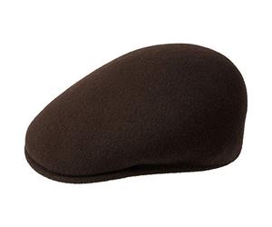 Kangol Cappellino Piatto in Lana 504, Marrone (Espresso), XL