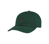 Kangol Cappellino Washed Baseball in Cotone Verde Alga Unisex