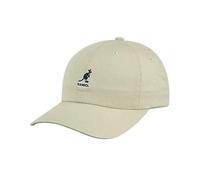 Kangol Cappellino Washed Baseball in Cotone Verde Khaki Unisex