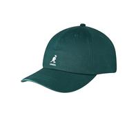 Kangol Cappellino Washed Baseball in Cotone Verde Pino Unisex
