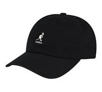 Cap Kangol Washed Baseball Noir TU