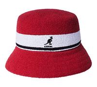 Kangol - Cappello alla Pescatora Ripiegabile Bermuda Stripe Bucket - Size M - Rouge