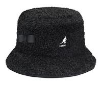 Kangol - Cappello alla Pescatora Ripiegabile Faux Shearling Utility Bucket - Size L - Noir