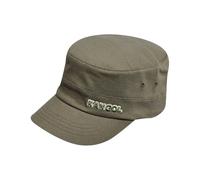 Kangol Cappello Army Cap in Cotone con Tasca Nascosta Verde Militare Unisex