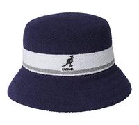 Kangol Cappello Bermuda Stripe Bucket da Pescatore L (58-59 cm) - Blu Scuro