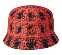 Kangol Cappello da Pescatore Grunge Plaid Bin Donna - Estivo Sole Estate Primavera/Estate - M (56-57 cm) Arancia