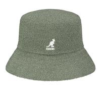 Kangol Cappello di Tessuto Bermuda Bucket Cappelli da Spiaggia Sole M (56-57 cm) - Oliva