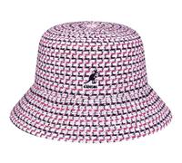 Kangol Cappello di Tessuto Maze Jacquard Bucket da Sole Estivo M (56-57 cm) - Pink