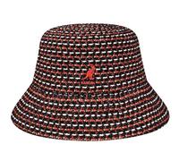 Kangol Cappello di Tessuto Maze Jacquard Bucket da Sole Estivo XL (60-61 cm) - Arancia