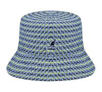 Kangol Cappello di Tessuto Maze Jacquard Bucket da Sole Estivo M (56-57 cm) - Azzurro