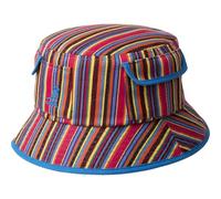 Kangol Cappello Multi Color Stripe Bucket Donna/Uomo - da Pescatore Sole Primavera/Estate Estate - S/M (54-57 cm) a Colori