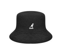 Kangol Cappello di Tessuto Bermuda Bucket Cappelli da Spiaggia Sole S (54-55 cm) - Nero