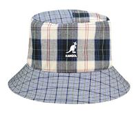 Kangol Cappello Plaid Mashup Bucket in Cotone da Pescatore L (58-59 cm) - Azzurro