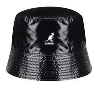 Kangol Cappello Reversibile Rave Sport Bucket Donna/Uomo - da Pescatore con Fodera Estate Primavera/Estate - M (56-57 cm) Nero