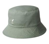 Kangol Cappello Washed Bucket Hat Donna/Uomo - Cappelli da Spiaggia Estivo Pescatore Primavera/Estate Estate - S (54-55 cm) Oliva Chiaro
