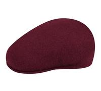 Kangol Coppola 504 Pepe Berretto Piatto Cappellino da Uomo XL (60-61 cm) - Rosso Bordeaux