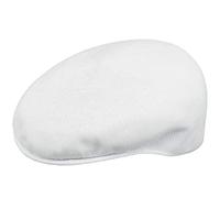 Kangol Coppola 504 Tropic Summer Cappello Piatto Berretto Estivo M (56-57 cm) - Bianco