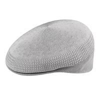 Kangol Coppola 504 Tropic Ventair Berretto Piatto Cappellino da Uomo XL (60-61 cm) - Grigio
