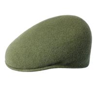 Kangol Coppola 504 Wool Cappello Piatto L (58-59 cm) - Oliva Chiaro