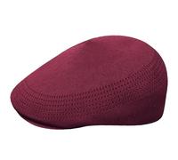Kangol Coppola Tropic 507 Ventair Cappello Piatto Berretto Estivo S (54-55 cm) - Rosso Bordeaux