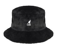 Kangol Faux Fur Bucket Basco, Nero Tinta Unita, X-Large Unisex-Adulto