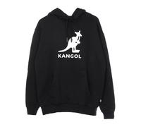 Kangol - Felpa nera con cappuccio manica lunga - - Sweatshirts & Hoodies - Uomo - Nero - L