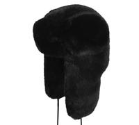 Kangol Nero Faux Fur Trapper Basco, M Unisex-Adulto