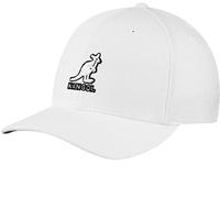 Kangol Originale Baseball Basecap Cap Käppi Cappuccio 3D flexfit Bianco Nuovo