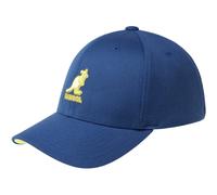 Kangol Originale Baseball Basecap Cap Käppi Cappuccio 3D flexfit Blu Nuovo