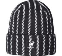 Kangol Twist Stripe Beanie Basco, Nero/Bianco, Taglia Unica Unisex-Adulto