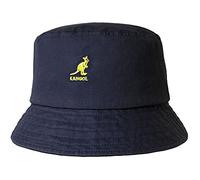 Kangol Washed Bucket Cappello a Falda Larga, Blu (Navy), L Unisex-Adulto